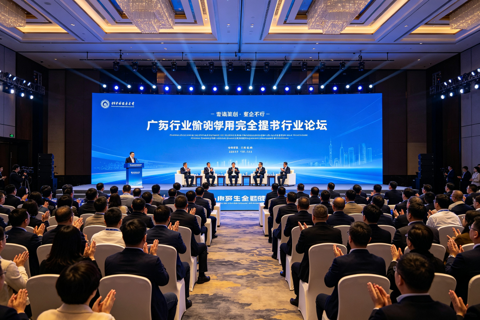 行业会议现场